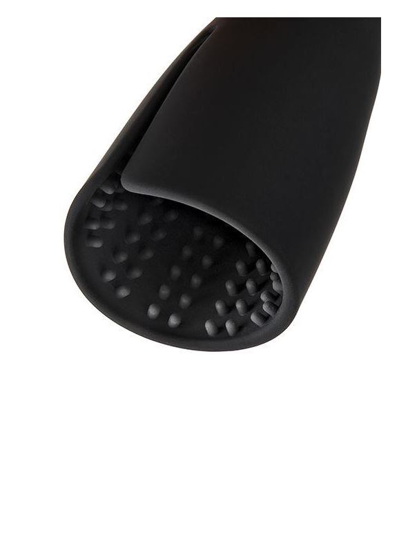 Черный мастурбатор NAGHI NO.44 RECHARGEABLE MASTURBATOR