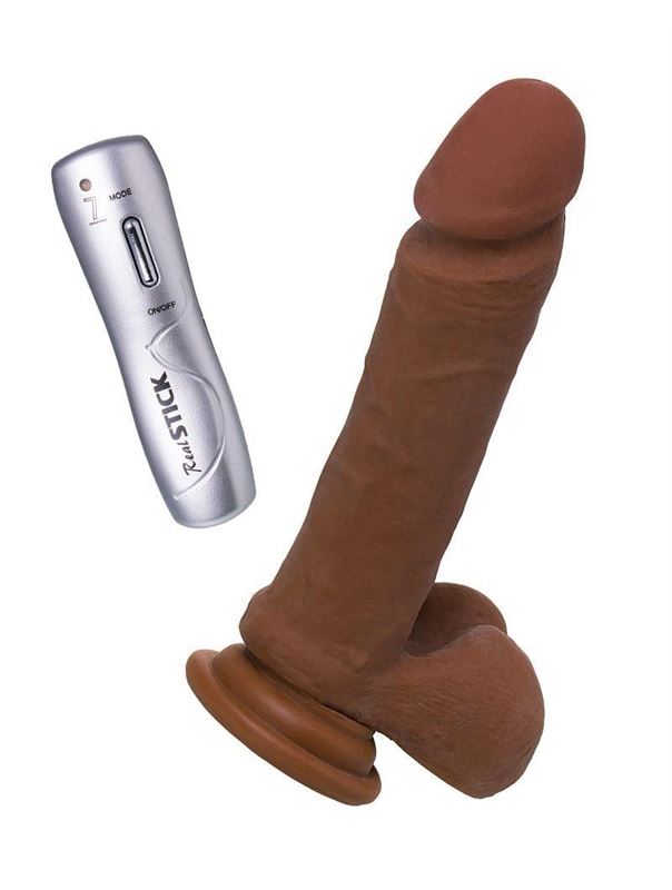 Вибратор-реалистик мулат TOYFA RealStick - Elite Mulatto (21 см)