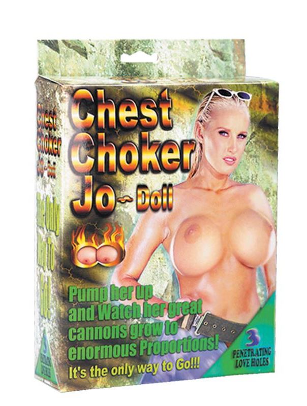 Надувная секс-кукла Chest Choker Jo