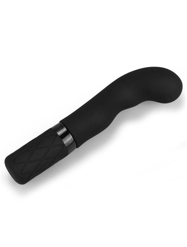 Черный вибратор O-Sensual G Intru (15,24 см)