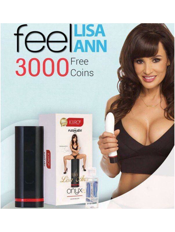 Мастурбатор для секса на расстоянии ONYX TELEDILDONIC MASTURBATOR LISA ANN
