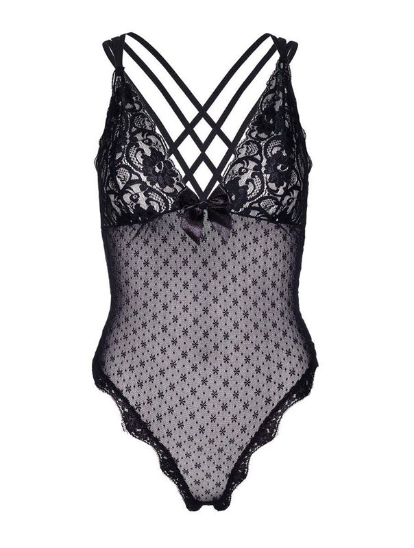 Кружевное боди POINT D ESPRIT TEDDY