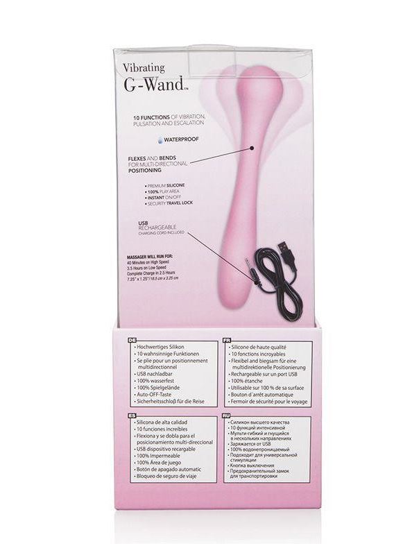 Вибростимулятор точки G Vibrating G-Wand - 18,5 см.