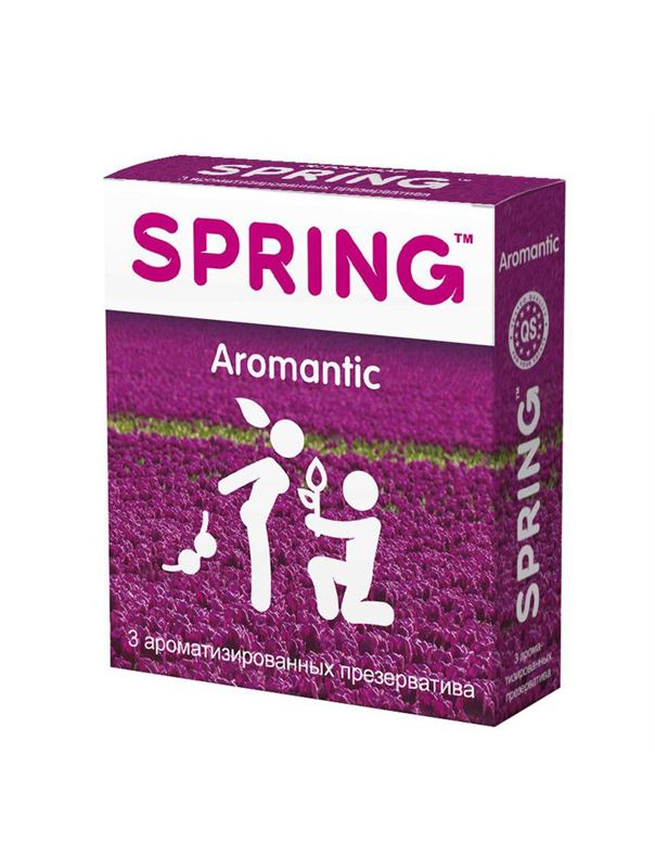 Ароматизированные презервативы SPRING AROMANTIC (3 шт)