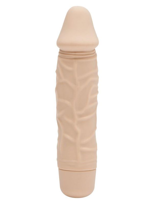 Телесный вибратор Mini Classic Original Vibe - 15,5 см.