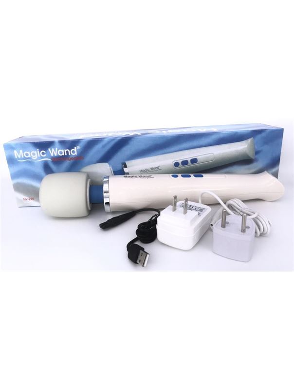 Беспроводной вибромассажер Magic Wand Rechargeable