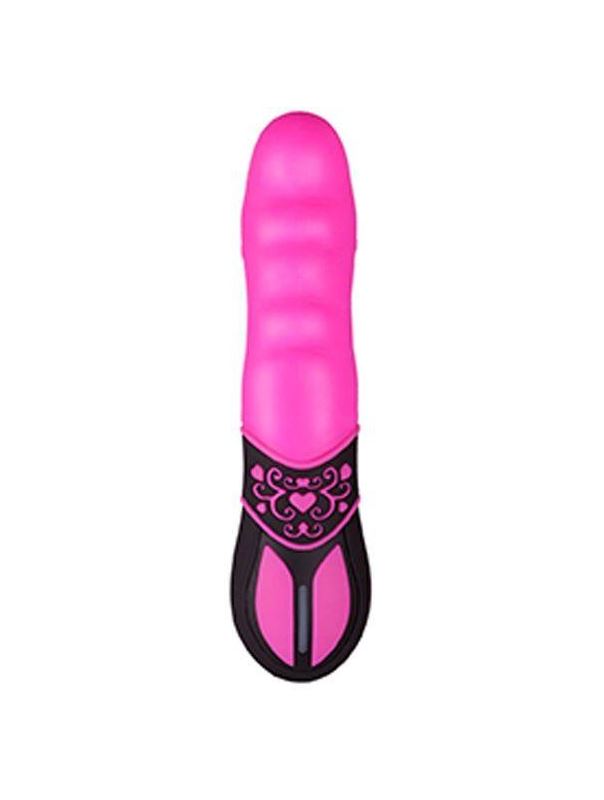 Розовый мини-вибратор PURRFECT SILICONE 10FUNCTION VIBE PINK