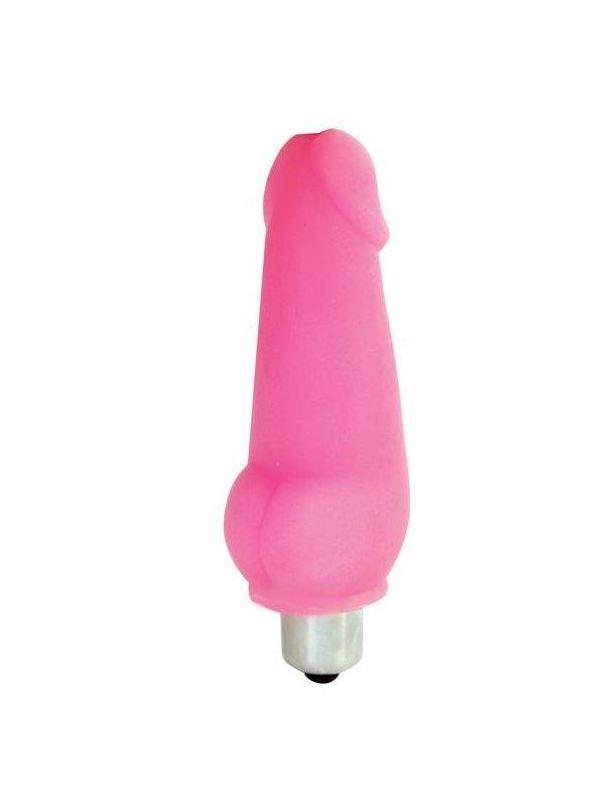 Розовый мини вибратор Vibrator Mini (9,5 см)