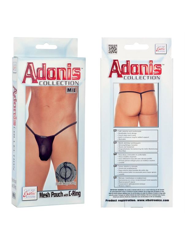 Мужские трусы с кольцом Adonis Mesh Pouch M/L