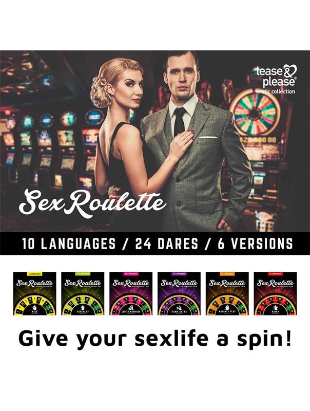 Настольная игра-рулетка Sex Roulette Kinky