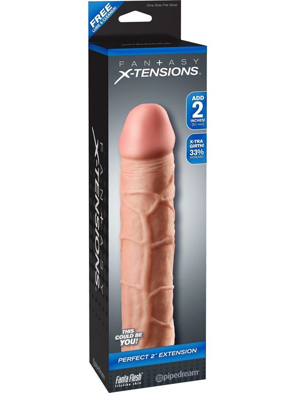 Телесная насадка Fantasy X-tensions Perfect 2" Extension (20,3 см)