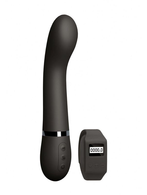 Черный вибромассажер Kegel G (20 см)