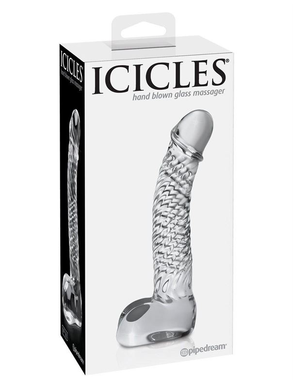 Анальный стимулятор Icicles № 61 - 16,5 см.