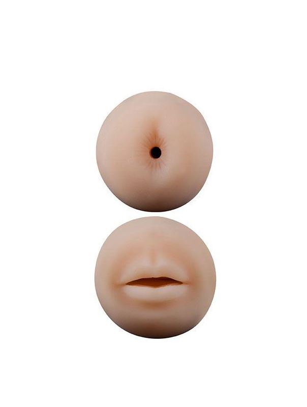 Двусторонний мастурбатор CUM EXPLOSION MASTURBATOR MOUTH  ANUS - ротик и анус