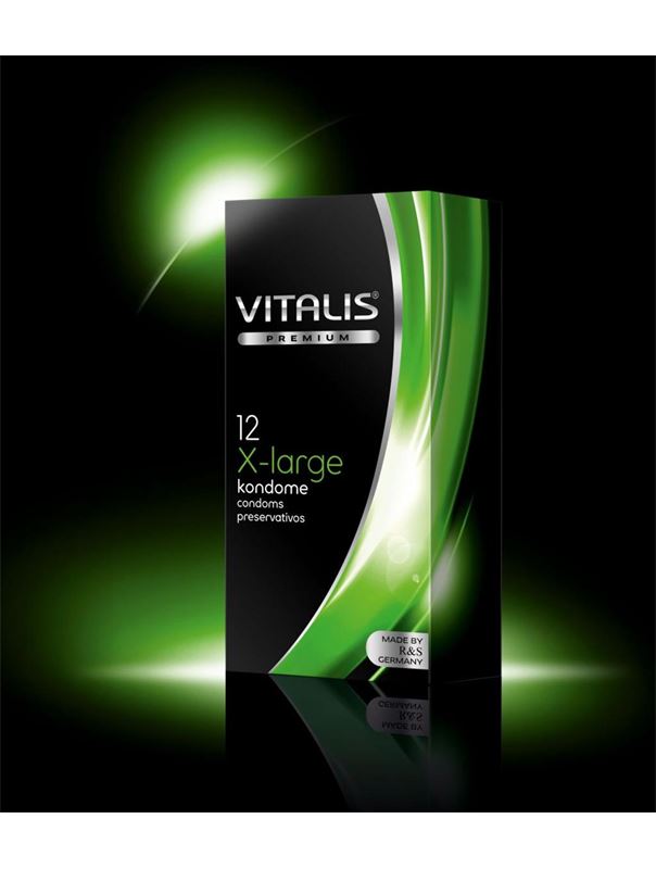 Презервативы увеличенного размера VITALIS premium №12 X-Large (12 шт)