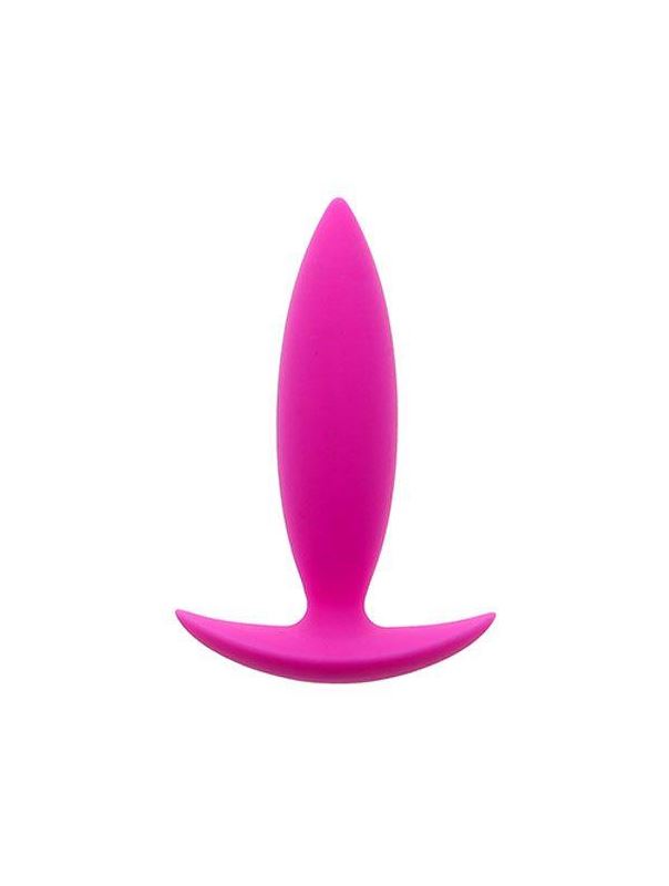 Малая розовая анальная пробка BOOTYFUL ANAL PLUG XTRA SMALL PINK - 9 см.