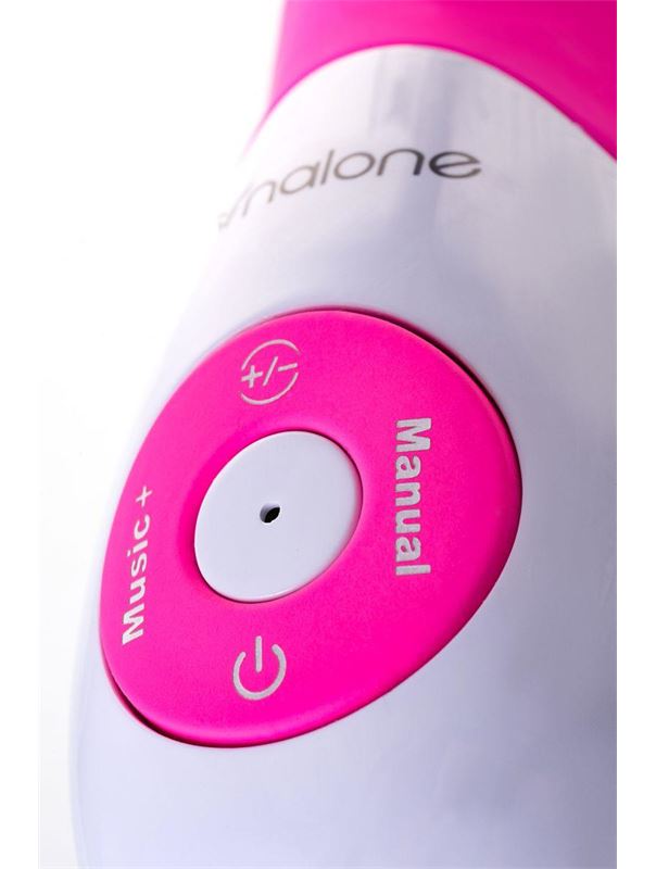 Розовый вибратор Nalone - Pulse (21 см)