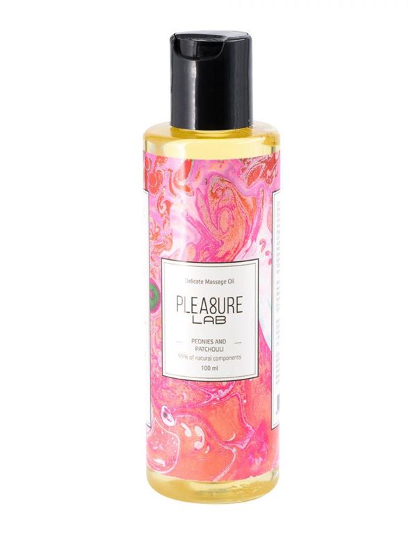 Массажное масло Pleasure Lab Delicate с ароматом пиона и пачули (100 мл)