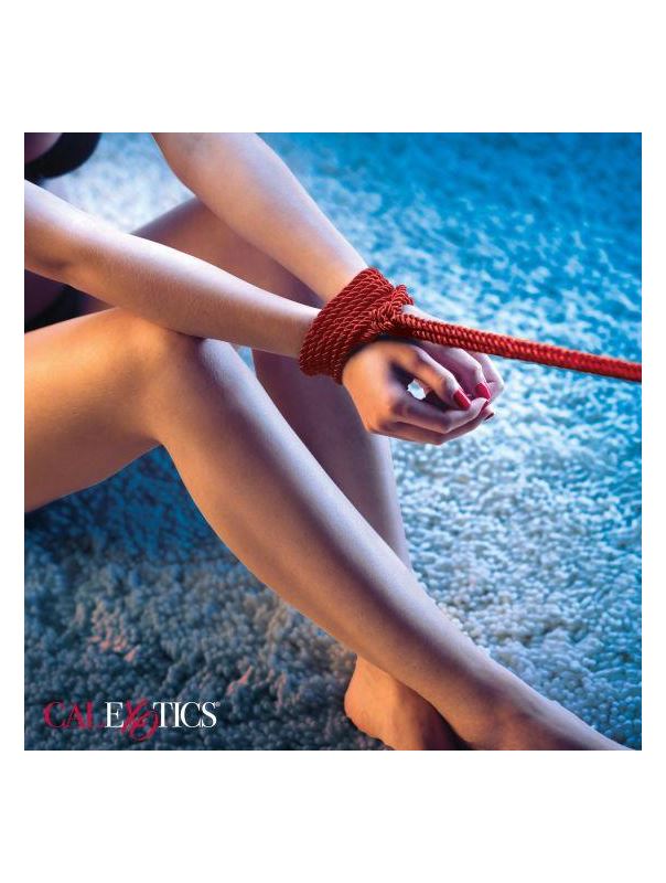 Красная веревка для связывания BDSM Rope (30 м)