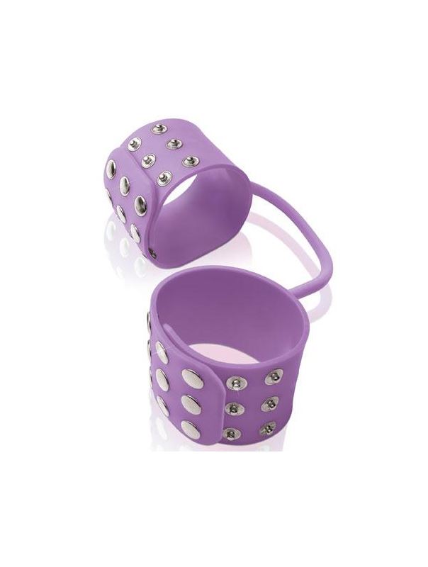 Сиреневые наручники из силикона Fetish Fantasy Elite Silicone Cuffs