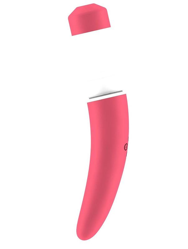 Розовый вакуумный клиторальный вибромассажер Personal vibrator HIKY