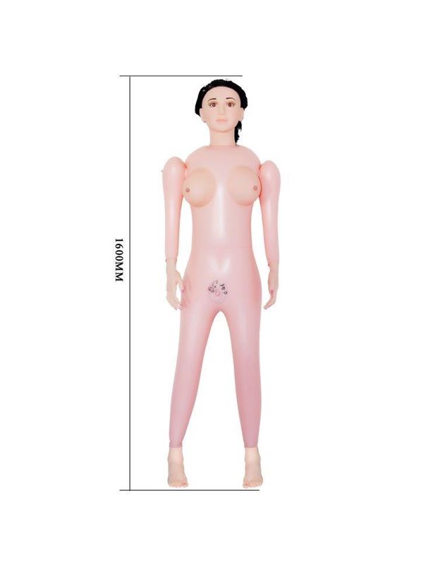 Любовная кукла с 3D-личиком и вибрацией