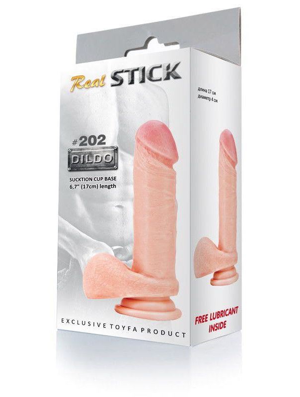 Фаллоимитатор RealStick Dildo #202 (17 см)