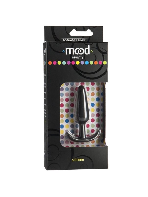 Анальная пробка для ношения Mood Naughty 3" Silicone (7,6 см)