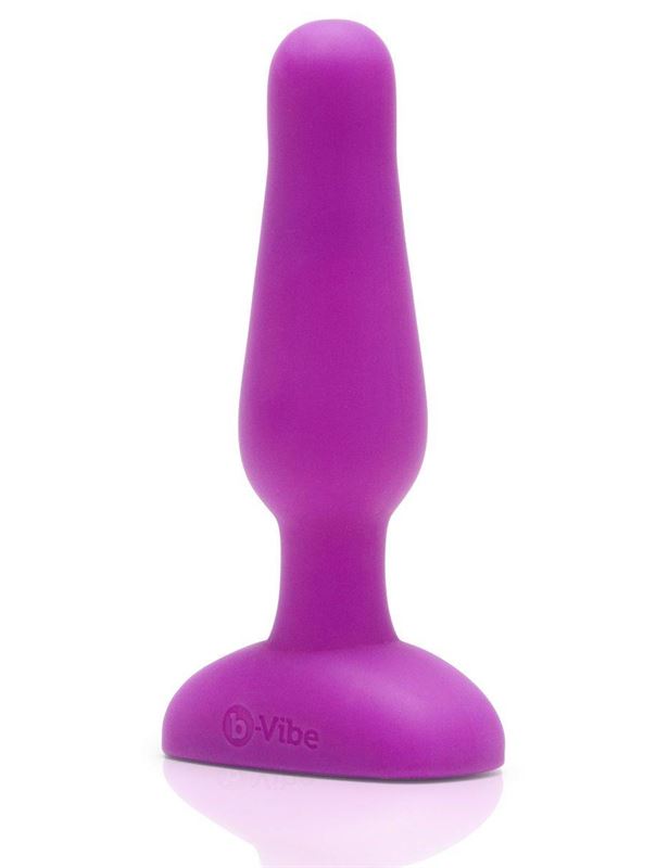 Анальная вибропробка цвета фуксии NOVICE REMOTE CONTROL PLUG FUCHSIA - 10,2 см.