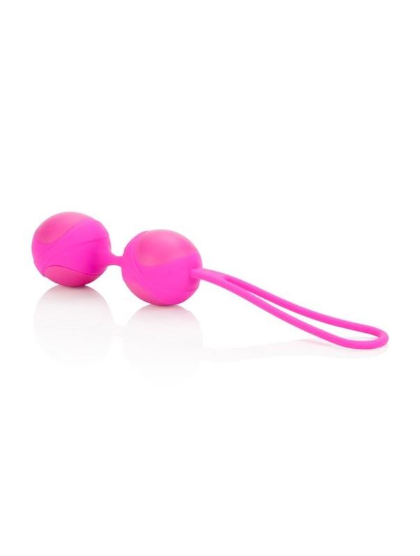 Розовые силиконовые вагинальные шарики BODY SOUL ENTICE