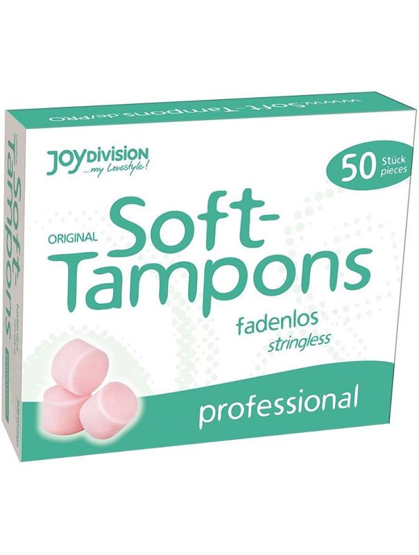 Цилиндрические тампоны JoyDivision Professional - 50 шт.