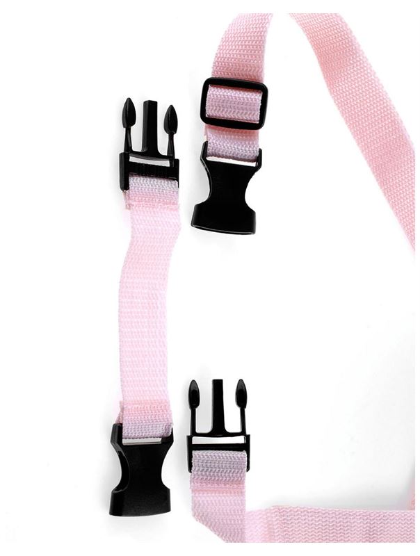Нежно-розовый страпон с вибрацией Tru-Fit Vibrating Strap-On (16 см)