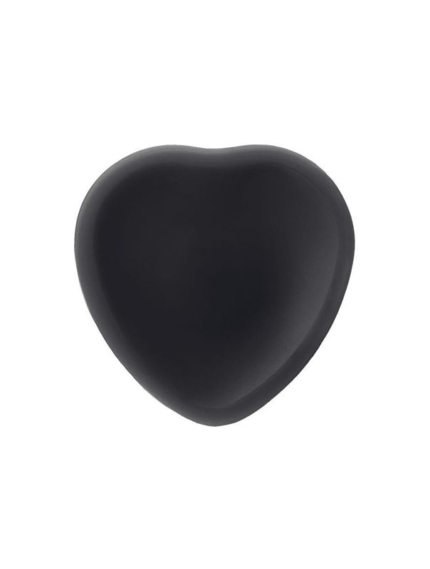 Черный фаллоимитатор на присоске Silicone Bendable Dildo M (18 см)