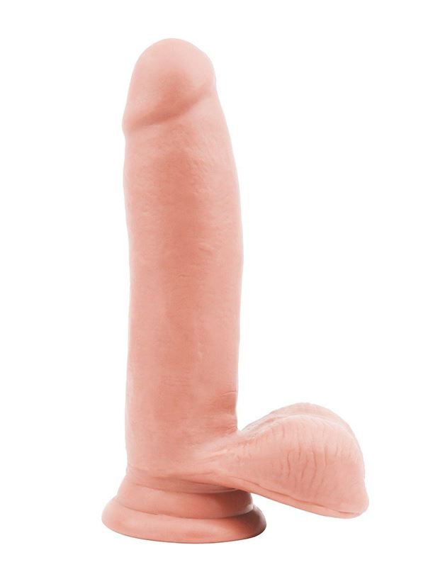 Телесный фаллоимитатор реалистик 6.9" Dual Density Dildo (17,5 см)