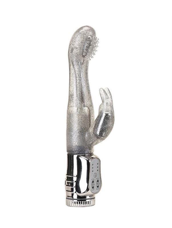 Водонепроницаемый стимулятор точки G ROTATING G-SPOT RABBIT (24 см)