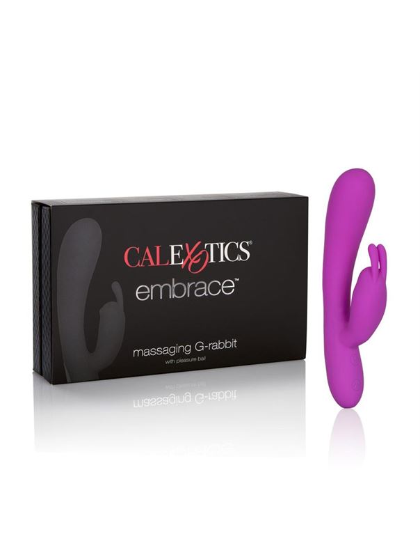 Перезаряжаемый вибромассажер Embrace Massaging G-Rabbit