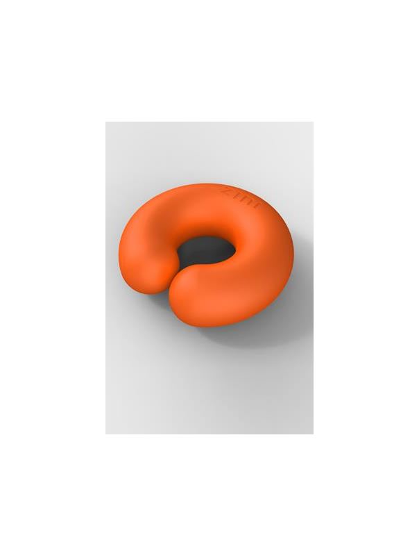 Оранжевый многофункциональный вибратор DONUT ORANGE