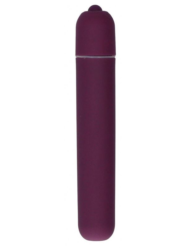 Фиолетовая вибропуля Bullet Vibrator Extra Long (10,5 см)