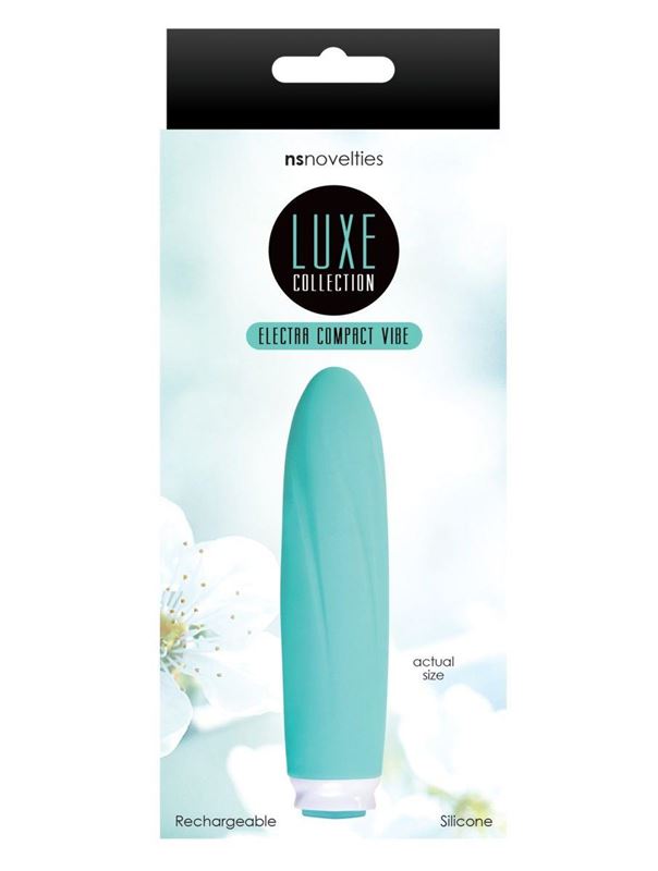 Мятный мини вибратор COMPACT VIBE ELECTRA (11 см)