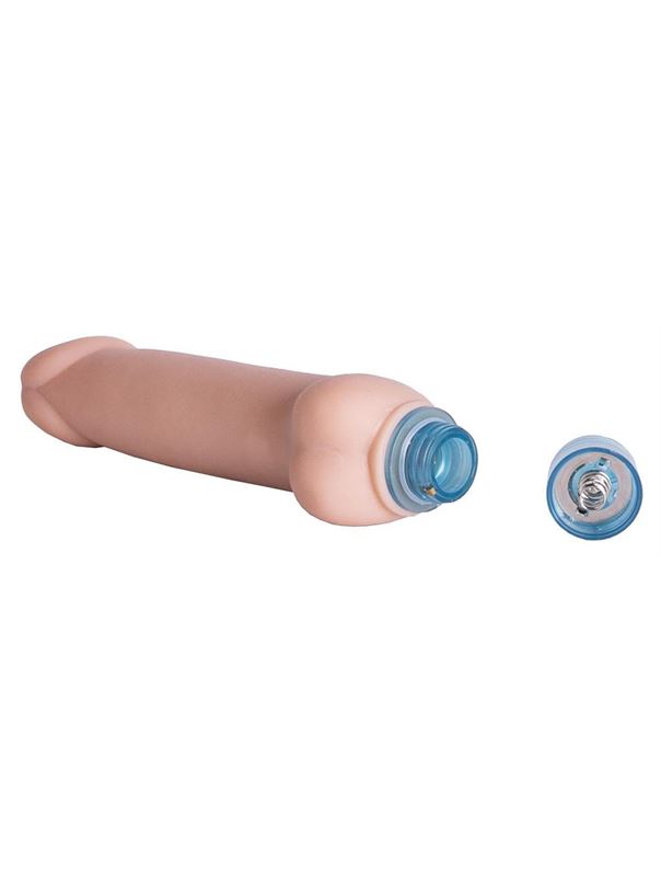 Телесный вибратор Vibro Realistic Cock Dildo (19,5 см)