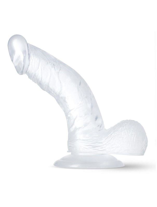 Прозрачный фаллоимитатор-реалистик Sparkle 6" (16,5 см)