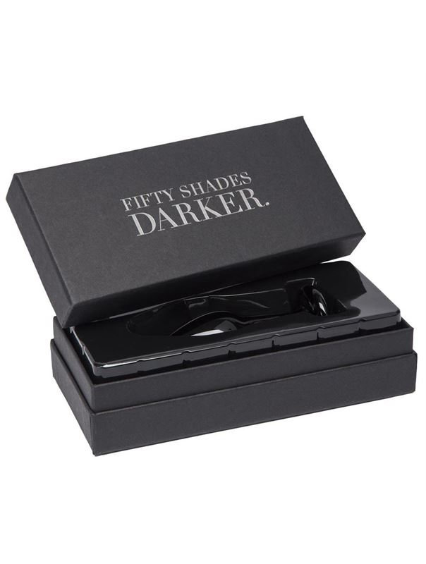 Стеклянная анальная пробочка DARKER SOMETHING DARKER GLASS BUTT PLUG - 10,7 см.