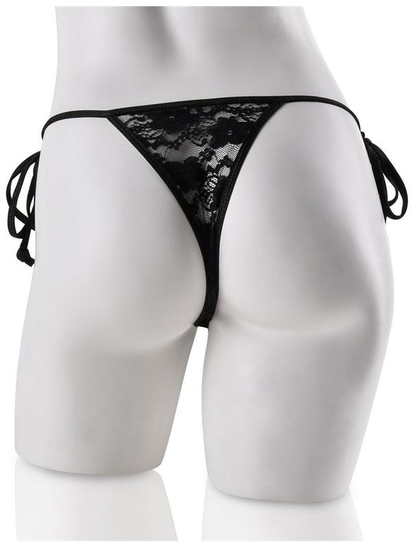 Кружевные трусики с вибропулей и пультом ДУ в виде кольца Date Night Remote Control Panties