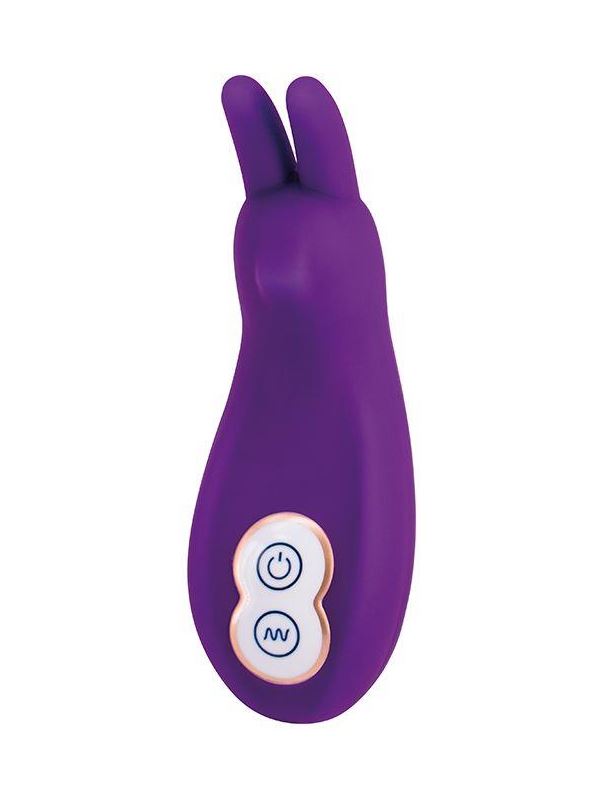 Фиолетовый клиторальный вибростимулятор BLISS RABBIT POWER MASSAGER