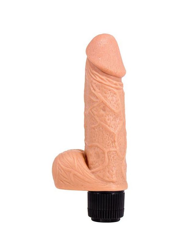 Телесный вибратор SO REAL MULTISPEED VIBRATING 6INCH DONG (15 см)
