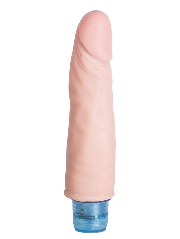 Телесный вибратор Vibro Realistic Cock Dildo без мошонки (17,5 см)