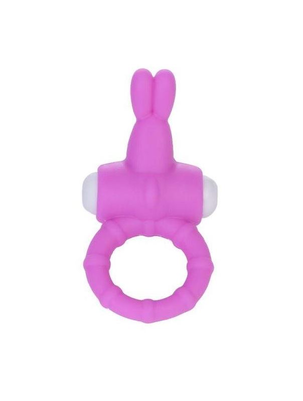 Розовое виброкольцо для пениса Power Rabbit Clit Cockring 