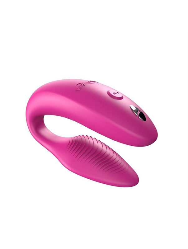 Розовый вибратор для пар We-Vibe Sync 2