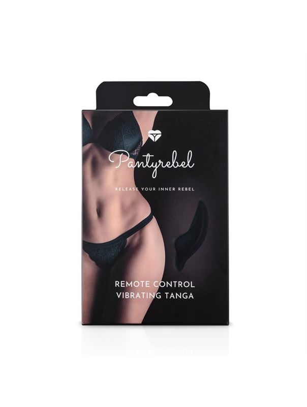 Кружевные трусики-танга с вибратором Remote Control Vibrating Tanga
