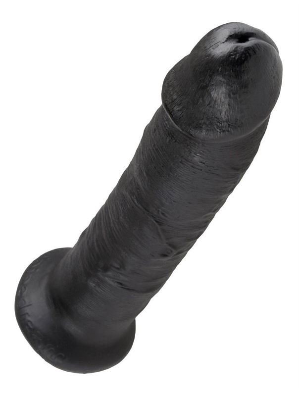 Чёрный фаллоимитатор 9" King Cock (22,9 см)